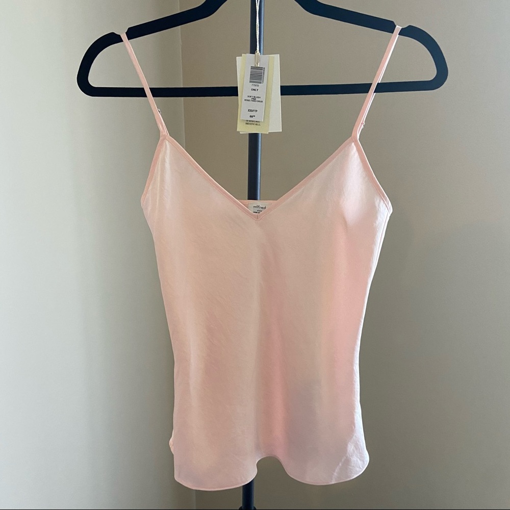 NWOT Aritzia Wilfred Only Camisole Pink